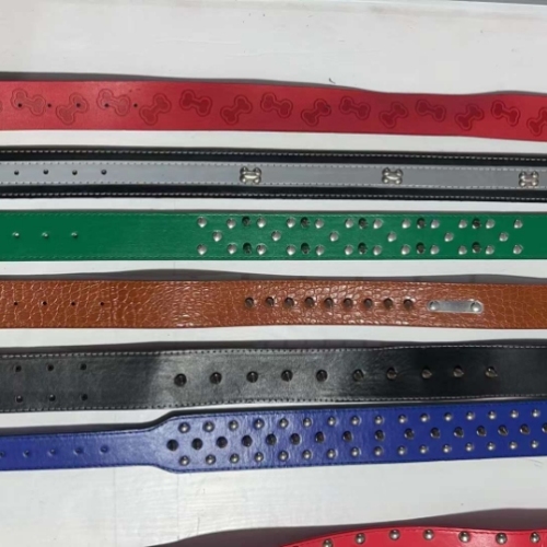 pet supplies pet collar pu leather collar wide and narrow version everything!