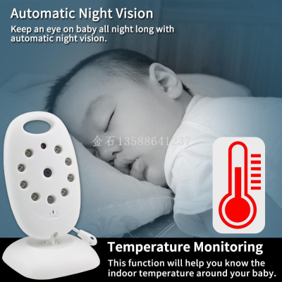 Wireless Video Baby Monitor 2.0 Inch Color Security Camera