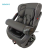 Reclining child safety seat with armrests