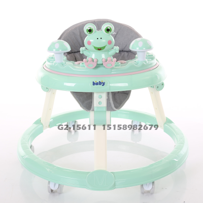 Walker Anti-O-Leg 2023 New Baby Hand Push Step Support Anti-Flip Foldable 0-1 Year Old
