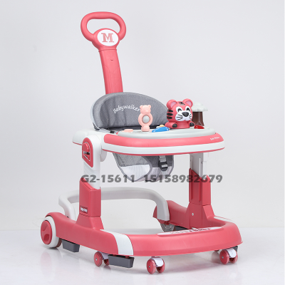 Baby Walker Multi-Functional Anti-O-Leg Anti-Rollover Stroller Baby Boy and Baby Girl Walking Frames Walker