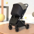 High Landscape Baby Stroller Foldable Reclining Portable Trolley for Boys and Girls Lightweight Carrying Car
