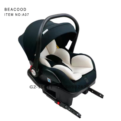 Baby Safety Seat Car Portable Basket Children Baby Car Newborn Basket with Socket Base