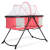 Portable Baby Crib Multifunctional Cradle Bed Movable Foldable Newborn Baby Bed with Mosquito Net
