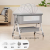 Baby Crib Newborn Bed Stitching Big Bed Baby Shaker Bb Children's Bed Cradle Bed Multifunctional Mobile Foldable