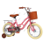 Little Lolita Children's Bicycle Exercise Riding White Tire Baby Smooth Light-Emitting Car Basket Toy