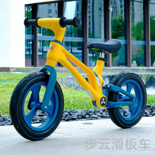 new children‘s scooter bicycle children‘s balance car inflatable integrated wheel pedal-free bicycle