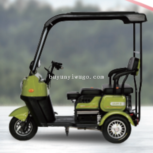 parent-child casual electric tricycle with shed new national standard electric car for export only