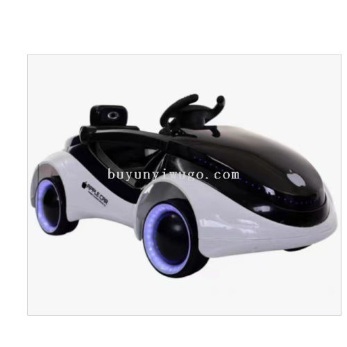 Children‘s Electric Car Four-Wheel Automobile Belt Remote Control Seated Baby‘s Toy Car Four-Wheel Drive Swing High-End Stroller