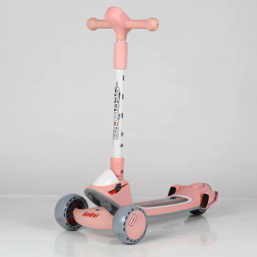 children‘s scooter for boys and girls over 5 years old medium and big children 8-9-10-16 no. plus-sized adult foldable slip