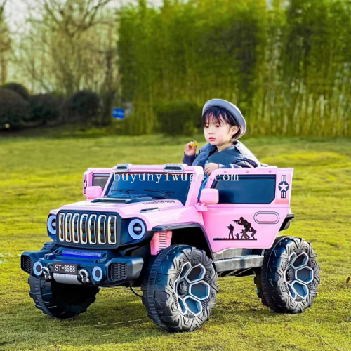 children‘s electric car tank 300 four-wheel off-road vehicle remote control child baby adult oversized stroller