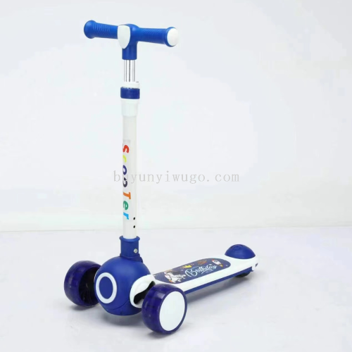 children‘s scooter 1-3-6-12-year-old children child baby can sit four-in-one slide walker car folding