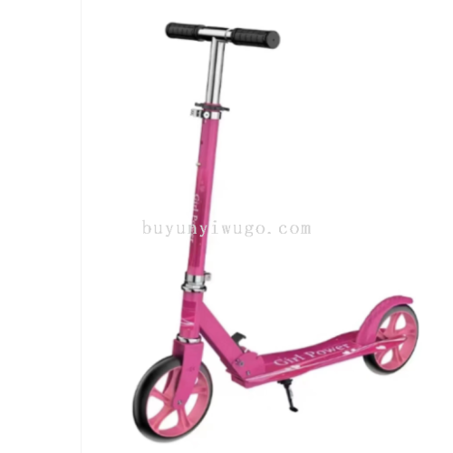children‘s scooter two-wheel 6-12 years old over 10 8 big children with brake foldable boys and girls adult riding