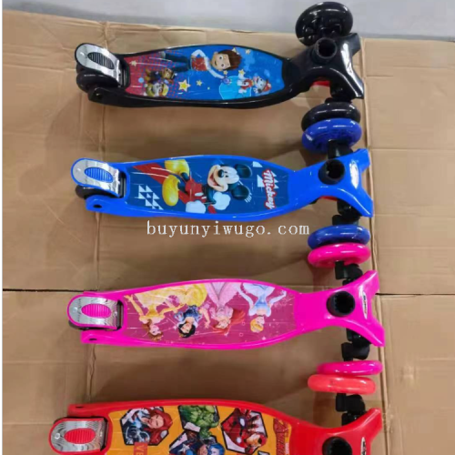 scooter children 1-3-6 years old baby boy girl beginner scooter child baby single foot slide luge
