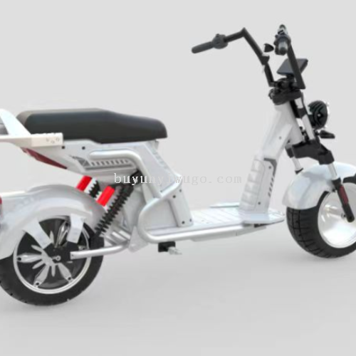 harley electric scooter two-wheel adult walking battery car large tire wide tire road bike