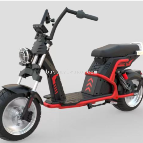 adult two-wheel large tire ultra-light foot walking to and from work electric car