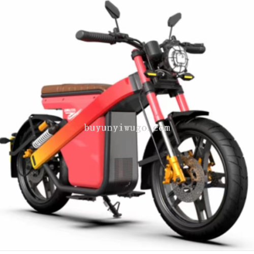 adult electric car with large capacity electricity box two-wheel motorcycle