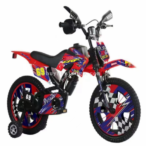 children‘s motorcycle bicycle mountain suv 12-14-16-18 inch pedal male and female baby bicycle 3-6-9 years old