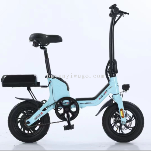 parent-child folding electric bicycle new national standard electric power small ultra-light adult men and women walking electric car with baby