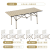 Egg Roll Table, Outdoor Folding Table, Table and Chair Set, Travel Table and Chair, Dining Table and Chair