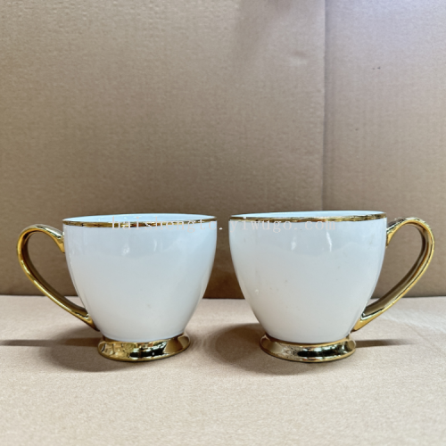 新款镀金杯   镀金马克杯