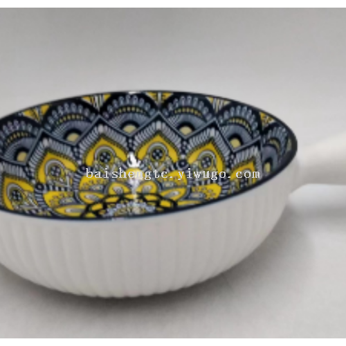 陶瓷碗     陶瓷单柄碗