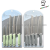 Double-Sided Suction Card 4-Piece Knife Set Stainless Steel Chef Knife Meat Cutter Vegetable and Fruit Melon Planer Scissors