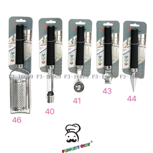 不锈钢椰丝刨椰子刨刀挖椰肉刀椰子刨去籽器刨丝器灰柄绑卡