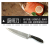 Kitchen Slicing Knife Fruit Knife Scissors Stainless Steel Set Knife Rotating Seat Black Handle Messy Pattern Kitchen Knife Set