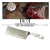 Foreign Trade Stainless Steel Kitchen Knife Chef Knife Set 8-Piece Set Gift White Handle Random Pattern Knife Set Can Be Customized