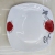 10.5-Inch Ceramic Roast Flower Square Plate Dish