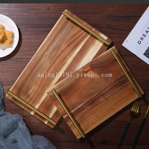 acacia solid wood fruit cake tray cheese bread pizza plate plastic chopping board chopping board