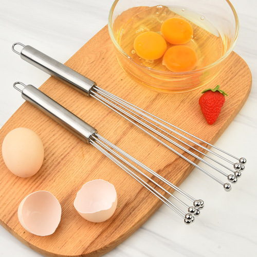 不锈钢搅拌器 手持钢珠鸡蛋打蛋器 蛋糕奶油打发器8线玻珠打蛋器