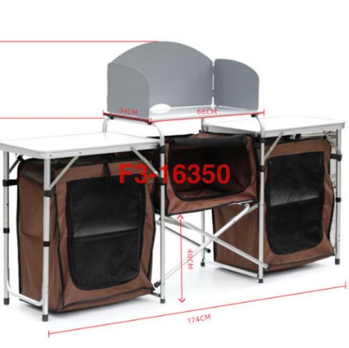 outdoor camping aluminum alloy folding table