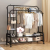 Nordic Home Living Room Floor-Type Coat Hanger Simple Iron Coat Rack Clothing Store Unisex Wear Display Shelf