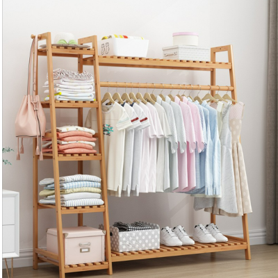 Clothes Rack Floor Simple Bedroom Room Home Hang the Clothes Artifact Shelf Cloakroom Multifunctional Cabinet