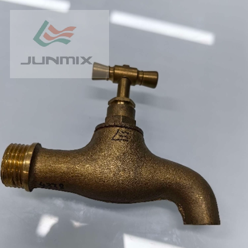 brass flat faucet brass cold water faucet brass bibcock 1/2tap robinet 15mm