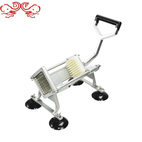 Df68379 Stainless Steel Manual Strip Cutting Machine Chip Cutter Potato Cutting Machine Radish Cucumber Carrot Stick Machine