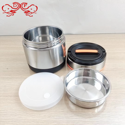 Df99842304 Stainless Steel Stew Pot Smoldering Beaker Insulated Lunch Box Vacuum Pot