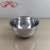 Df68770 Stainless Steel Non-Magnetic Salad Basin Thickened Egg Bowl with Lid Salad Bowl Non-Slip Silicone Bottom Baking