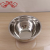 Df68770 Stainless Steel Non-Magnetic Salad Basin Thickened Egg Bowl with Lid Salad Bowl Non-Slip Silicone Bottom Baking