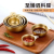 Df99040 Stainless Steel Korean Dipping Bowl Korean Seasoning Bowl Golden Sauce Dish Seasoning Dish Snack Bowl