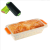 New Color Point Silicone Two-Color Cake Mold Binaural Toast Bread Box Strip Square Toast Mold Non-Stick Baking