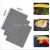 BBQ Teflon Grid Barbecue Mat Amazon Hot Selling High Temperature Resistant Barbecue Mat Gas Stove Protective Pad