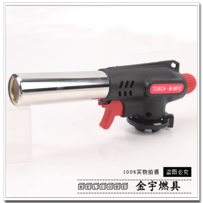 Barbecue Igniter Card Type Blow Torch Butagas Flame Gun High Temperature Welding Gun
