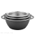 Factory Direct Sales Double-Layer Thickened Drain Basket Stainless Steel Punching Rice Cleaning Basket Fruit Basket Kitchen Water Filter Basket