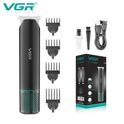 VGR V-250 low noise professional hair trimmer USB charging cordless hair trimmer beard trimmer and hair clipper for men