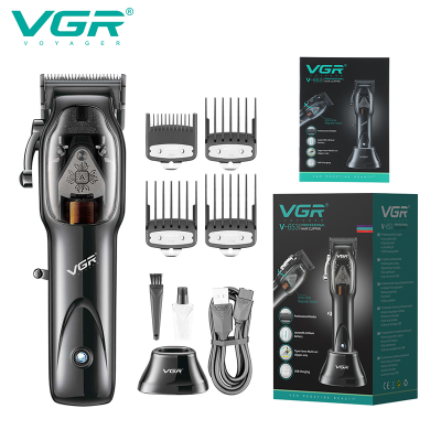 VGR V--653 Maquina De Cortar Pelo Profesional Barber Professional Hair Clipper for Men Cordless