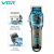 VGR V-645 Transparent Barber Combo Electric Shaver Rechargeable Professional Hair Cipper Trimmer for Men