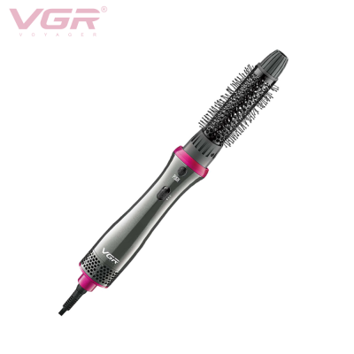 VGR408Multifunctional Electric Hair Drier Comb Four-in-One Anion Hair Curling Comb Hair Salon Blowing and Combing Integrated Styling Comb